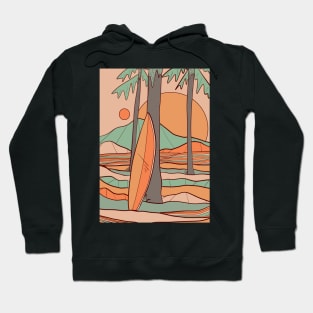 A beachside view Hoodie